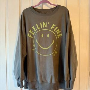 American Eagle Outfitters Feelin' Fine Sweatshirt